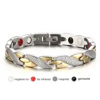 Dragon Pattern Magnetic Therapy Bracelet For Women Power Therapy Magnets Bracelets Bangles For Women Men 1