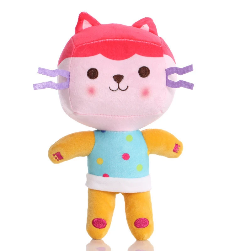 Plush Toy Doll Gabby Dollhouse Pandy Paws Cosplay Stuffed Animal For Kids