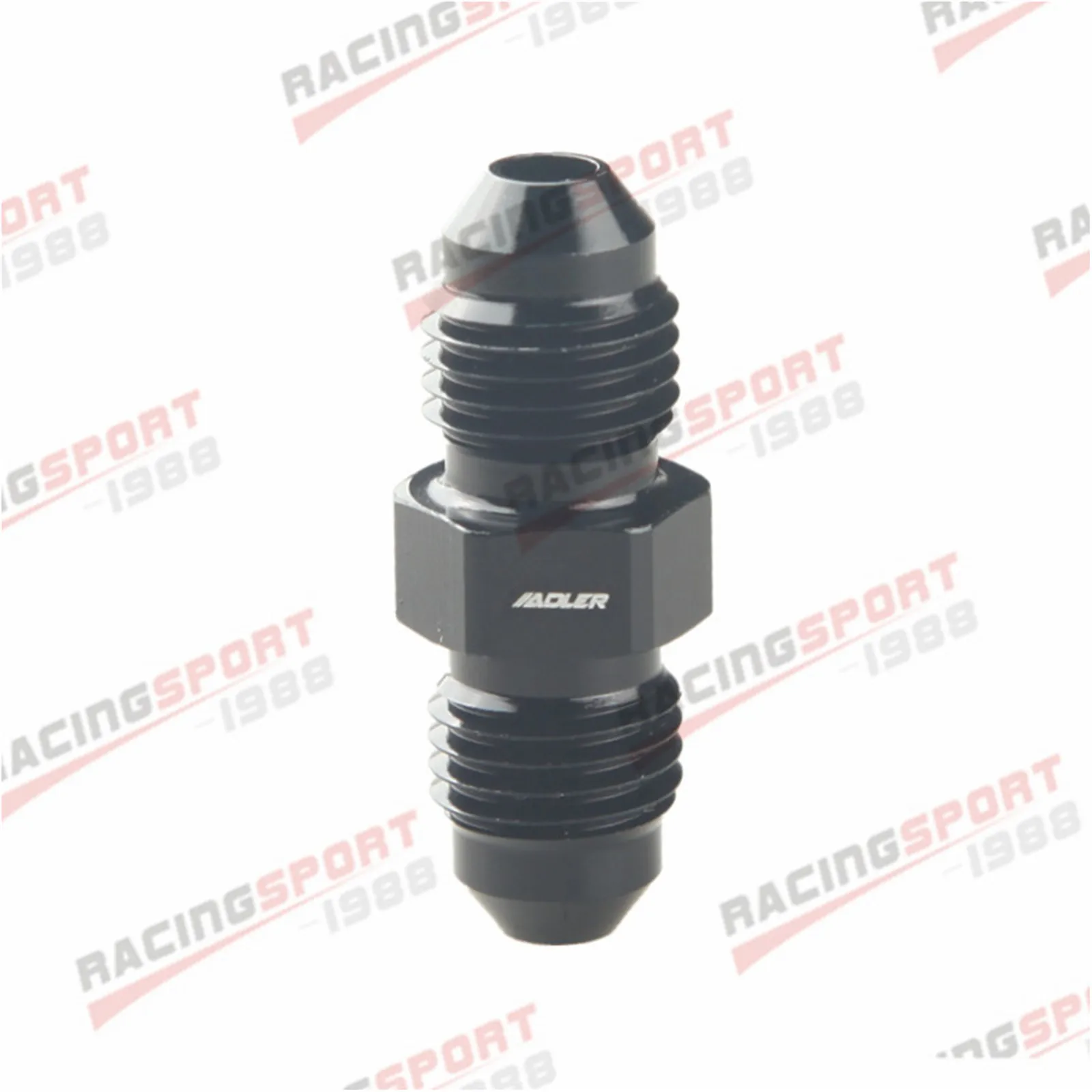 AN4 AN6 AN8 AN10 AN12 Aluminum Male Flare Union Nitrous Oil Fuel Hose End Adapter Fitting Straight AN Male To AN Coupler