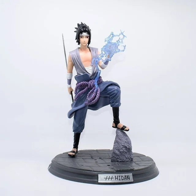 30 Figurinhas Anime Naruto Sasuke Uchiha Akatsuki 6cm