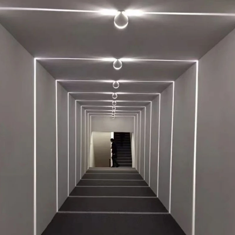 LED 창문 조명, 달리기용 말 복도 통로 경주장, 7 가지 색상 변경 조명, 선형 빔 조명, 방 천장 조명 ...