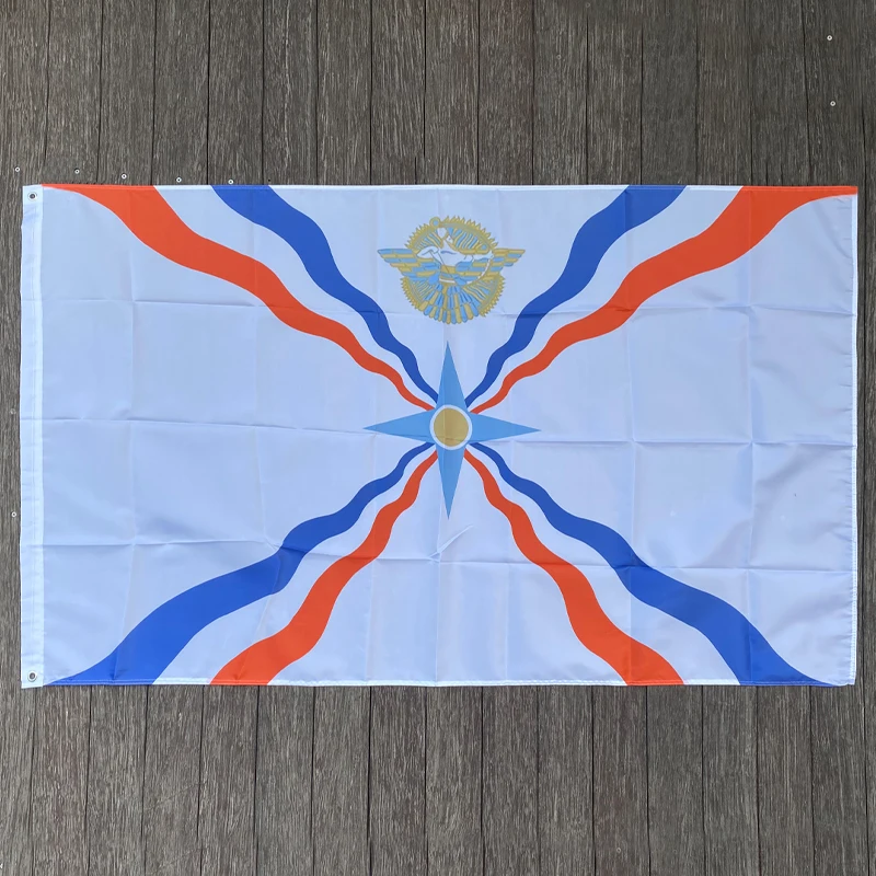 xvggdg  Custom Flag 90*150cm (3x5FT)  Polyesterany   Assyrian flag free shipping xvggdg 90 x 150cm algeria flag national flag banner office activity parade