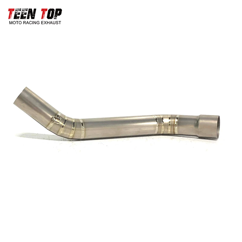 Titanium Alloy ZX10R Exhaust Mid Pipe 51mm Modified Motorcycle Exhaust Link Connect Tube For Kawasaki ZX10R ZX 10R 2009-2021 - Image 4