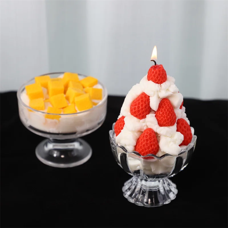 3D Strawberry Mango Candle Mold Simulation Fruit Fondant Silicone Mould DIY  Chocolate Cookie Baking Mold Cake Decorating Tools - AliExpress