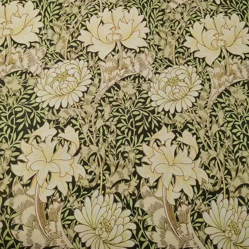 William Morris Vintage Floral 100% Cotton Fabric for Sewing and DIY Crafts