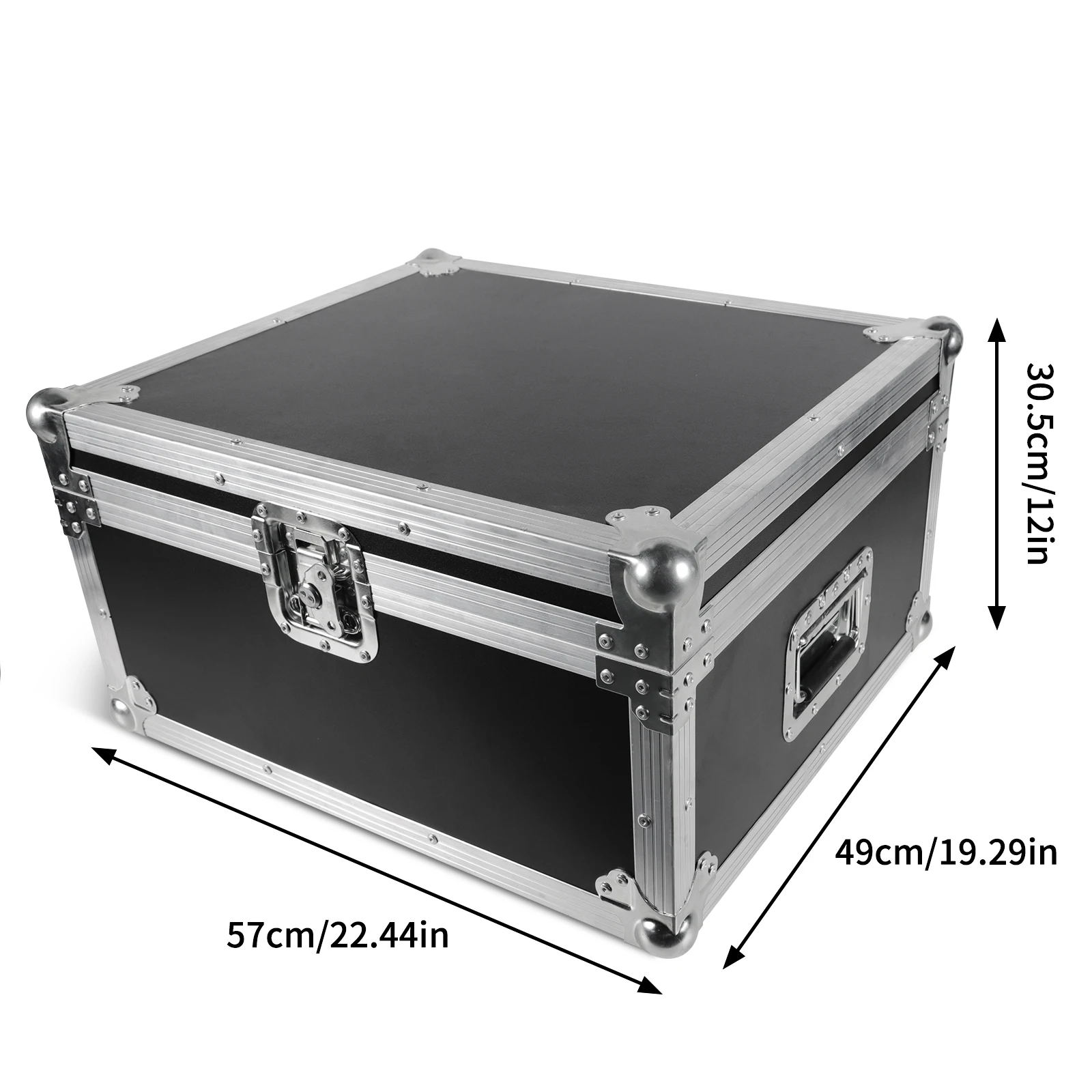 Fieryzeal Flight Case Gator Cases for (4) Cold Flame Electronic Spark Machine G-Tour Style Case With Wheels Big Size Fly Case 5