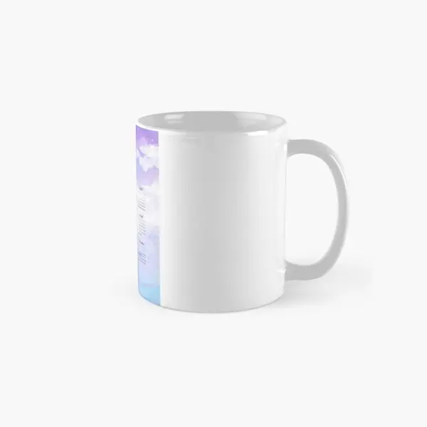 

2022 Calendar Watercolor Classic Mug Picture Gifts Photo Coffee Image Printed Simple Tea Handle Round Cup Design Drinkware