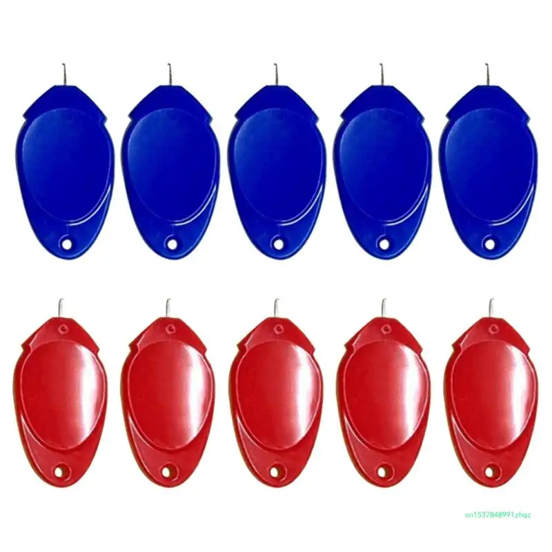 

Needle Threader Tool 10 Pcs Needle Threaders for Small Eye Needles Needle Thread