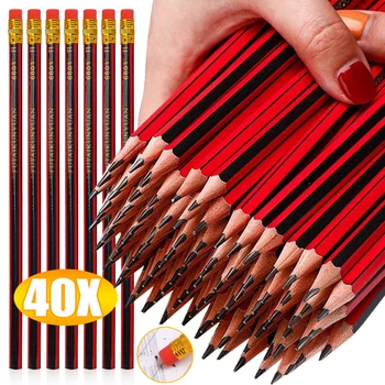 Wooden Hex Pencil Set 1