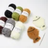 Scrubby Yarn for Scrubbies 6pcs Scrubbing Yarn Multi Colored Polyester for Dish Scrubber Crochet and Knitting Project Craft Kit 3