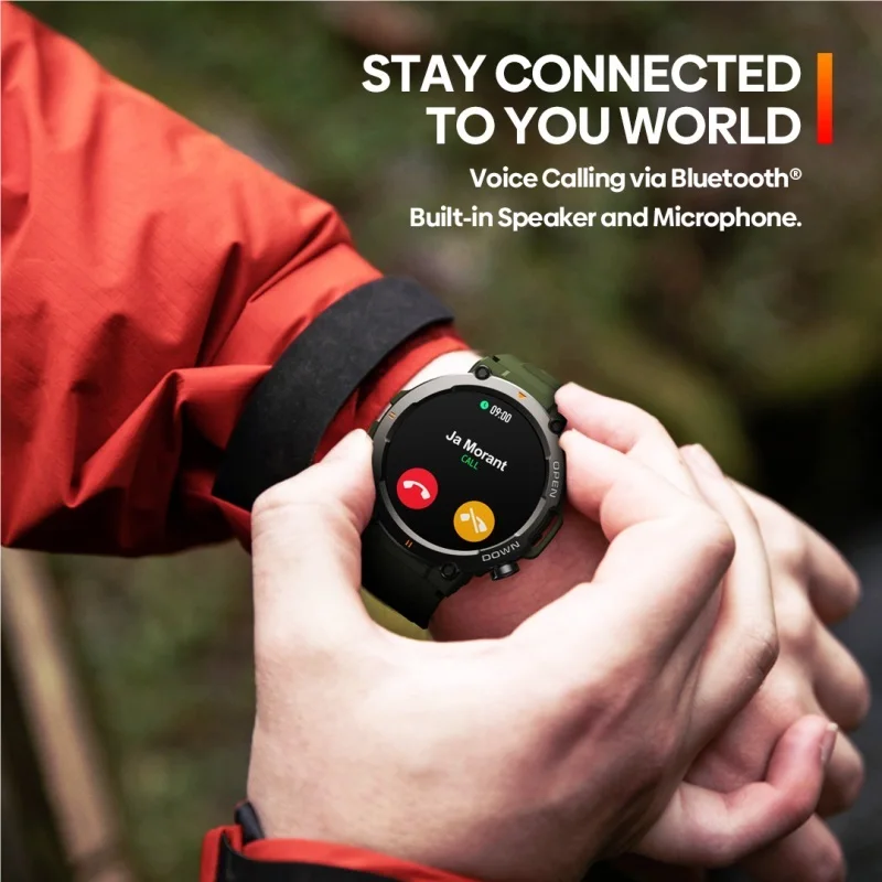 1.39 &Bluetooth Watch 400mAh8762DK Ultra Long Standby Vibe7 Waterproof Bluetooth Call Multi-sport Mode Outdoor Sports Model