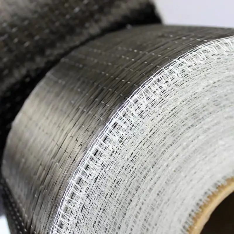 Professional unidirectional 200g T700 UD carbon fiber fabric for structures strengthen