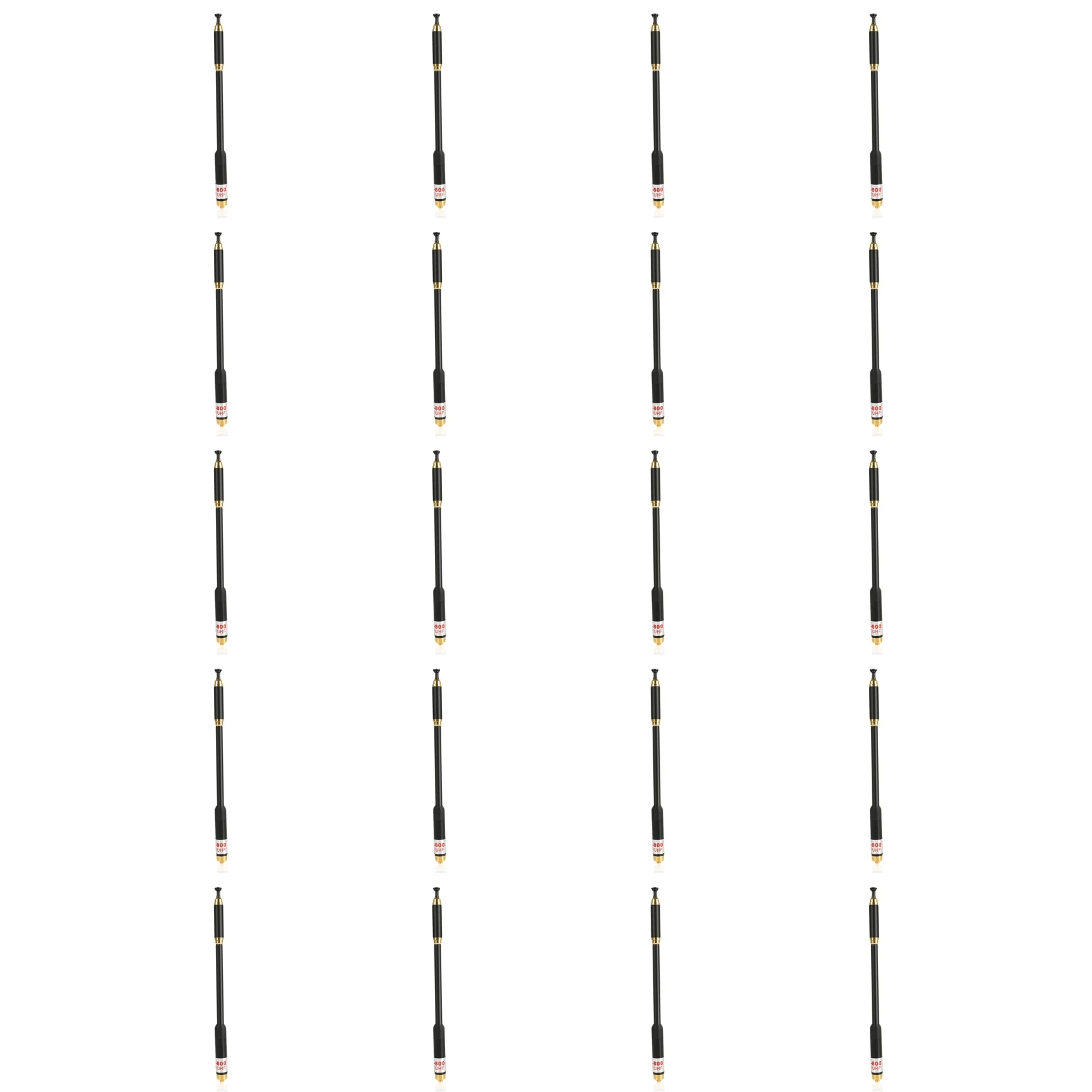 【추천】20X AL-800 144/430Mhz SMA-F PRYME Kenwood HYT BAOFENG용 고이득 텔레스코픽 안테나