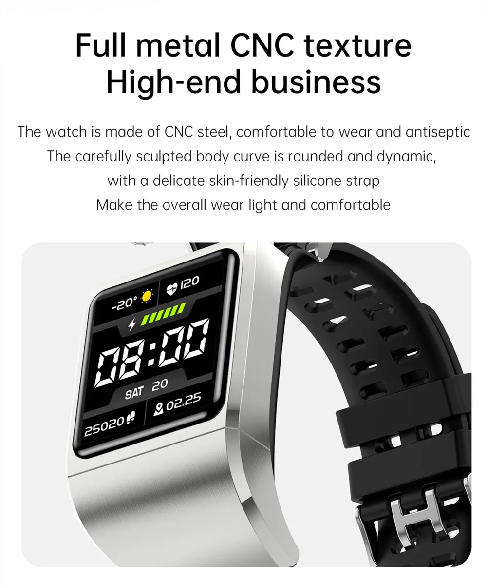 G36 New Smart Watch TWS Bluetooth Headset 2 In 1 Full Touch Screen 1.3 Inch Waterproof Sports Fitness Men Wristband Heart Rate