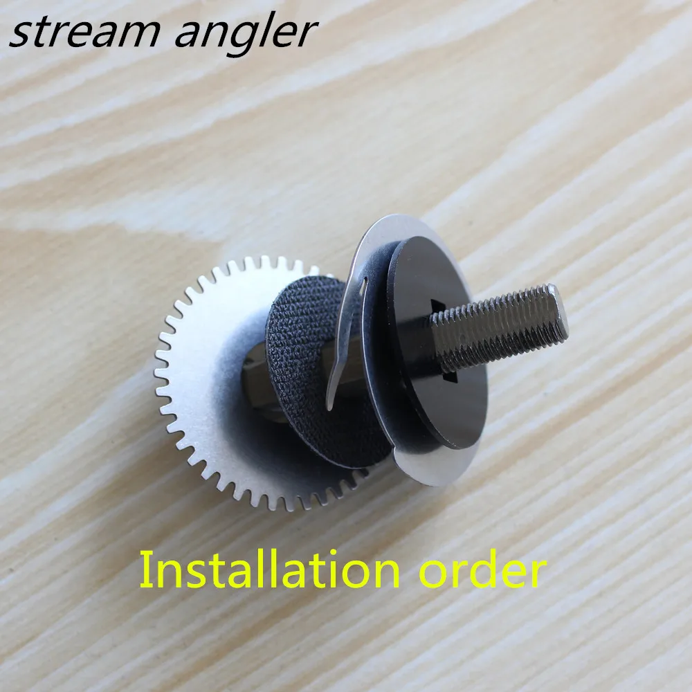 Fishing Tackle Accessory Drag Clicker With Carbon Brake Parts For Curado CQ101 SLX Metanium Chronarch Mgl Scorpion Antares Baitcasting Reels
