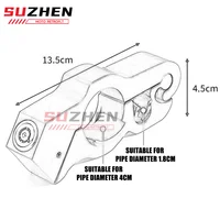 สําหรับ SYM JOYRIDE S 125i 200i 300i RV250 EVO250I DRG158 JET-X 125 150X125X150 JET 14 50 200 รถจักรยานยนต์ Handlebar ล็อค Anti Theft 3