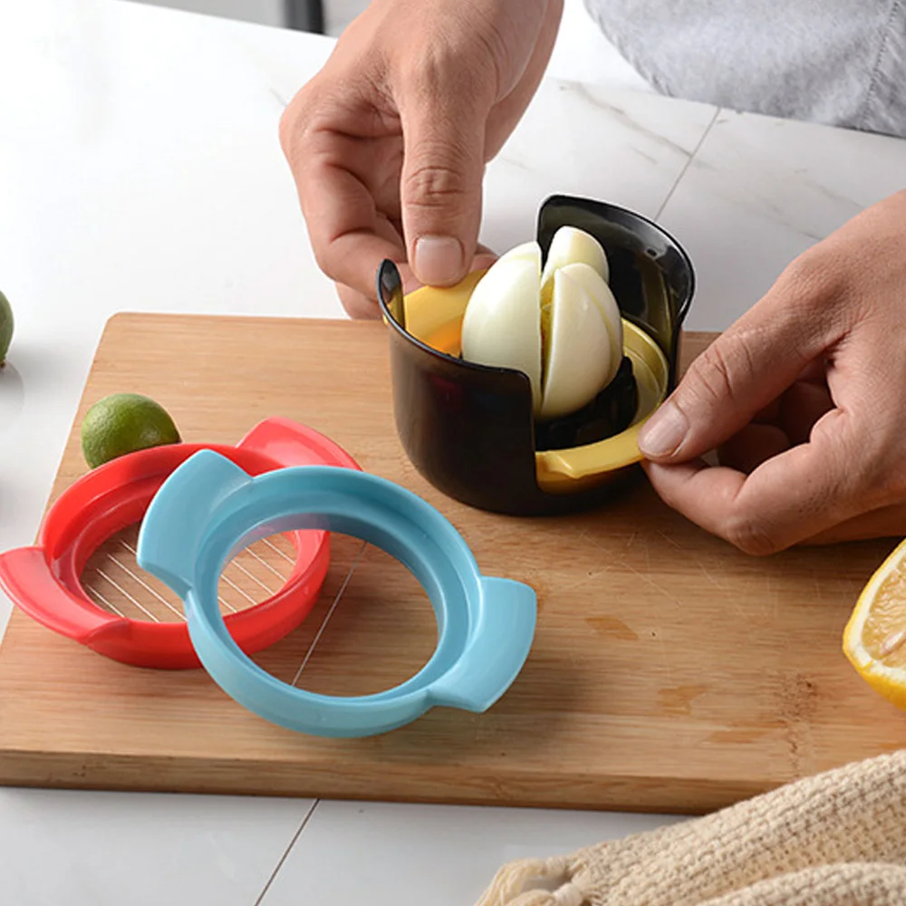 

3 in 1 With 3 Slicing Styles Slicing Kitchen Gadget Egg Tool Egg Cutter Egg Slicer