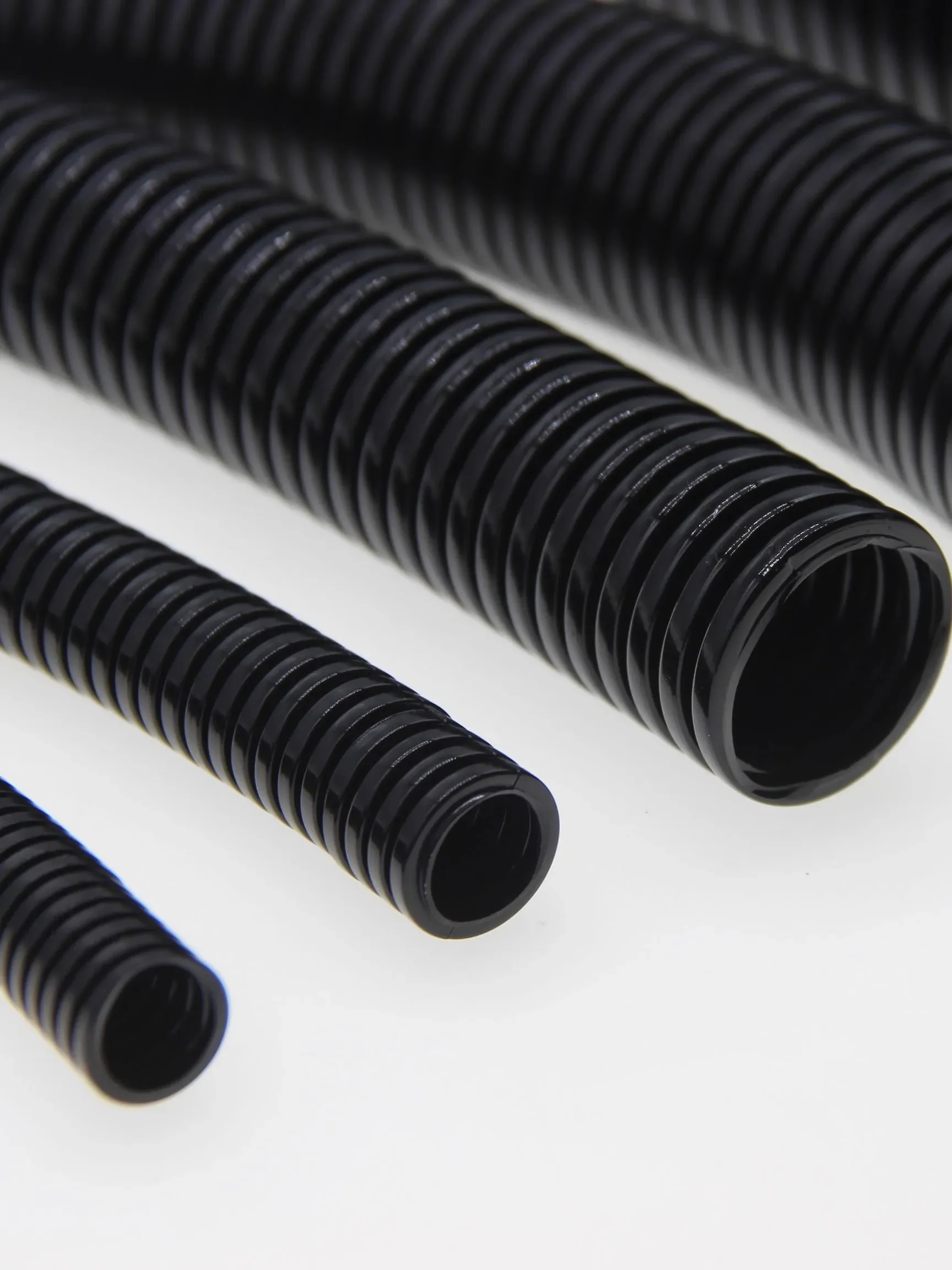 1M 4.5Mm-17Mm Pp Tubo Corrugato Auto Ondulato Cavo Auto Isolamento Tubo Cablaggio Alloggiamento Ondulato