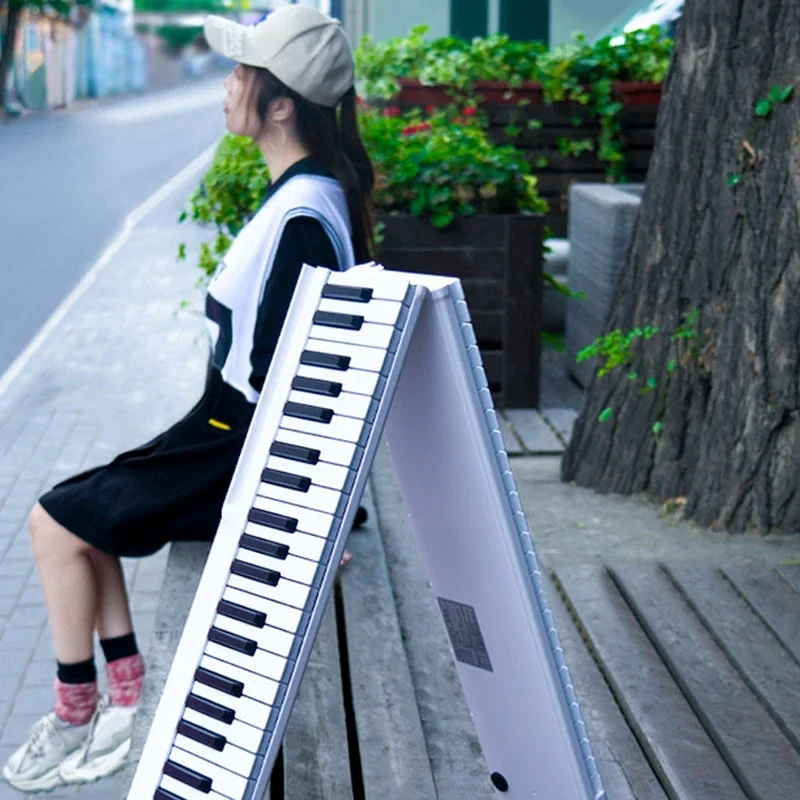 

Professional Electric Piano Digital Children Foldable Piano Portable Midi Keyboard Teclados Controlador Musical Instrument