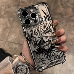 Sleek Cool T - Tokyo Ghoul Anime Plating Phone Case - Anti - Fall Design - iPhone 11 Pro Max (DDB - 389DD20223A1)
