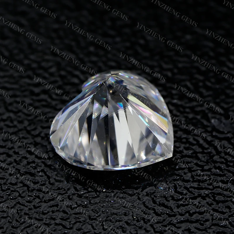 Heart Shape 6A Grade D Color Moissanita Pass Diamond Tester With GRA Certificate Loose Moissanite Stone
