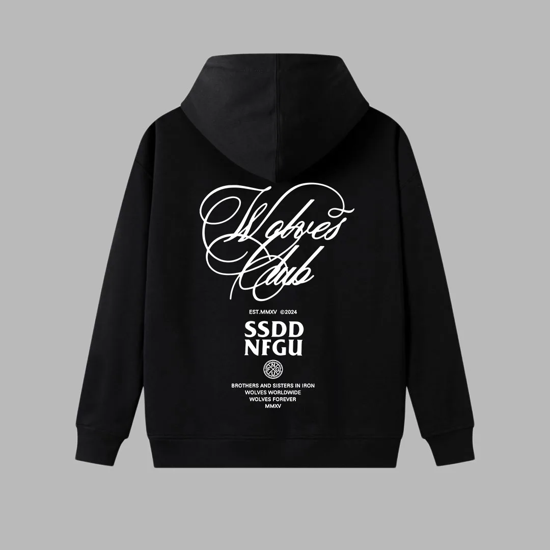 

DARC WOLVES CLUB Fashion Brand Men's Hoodies New Spring Autumn Casual Hoodie Sweatshirts Men/Women Darcsport Oversized Tops