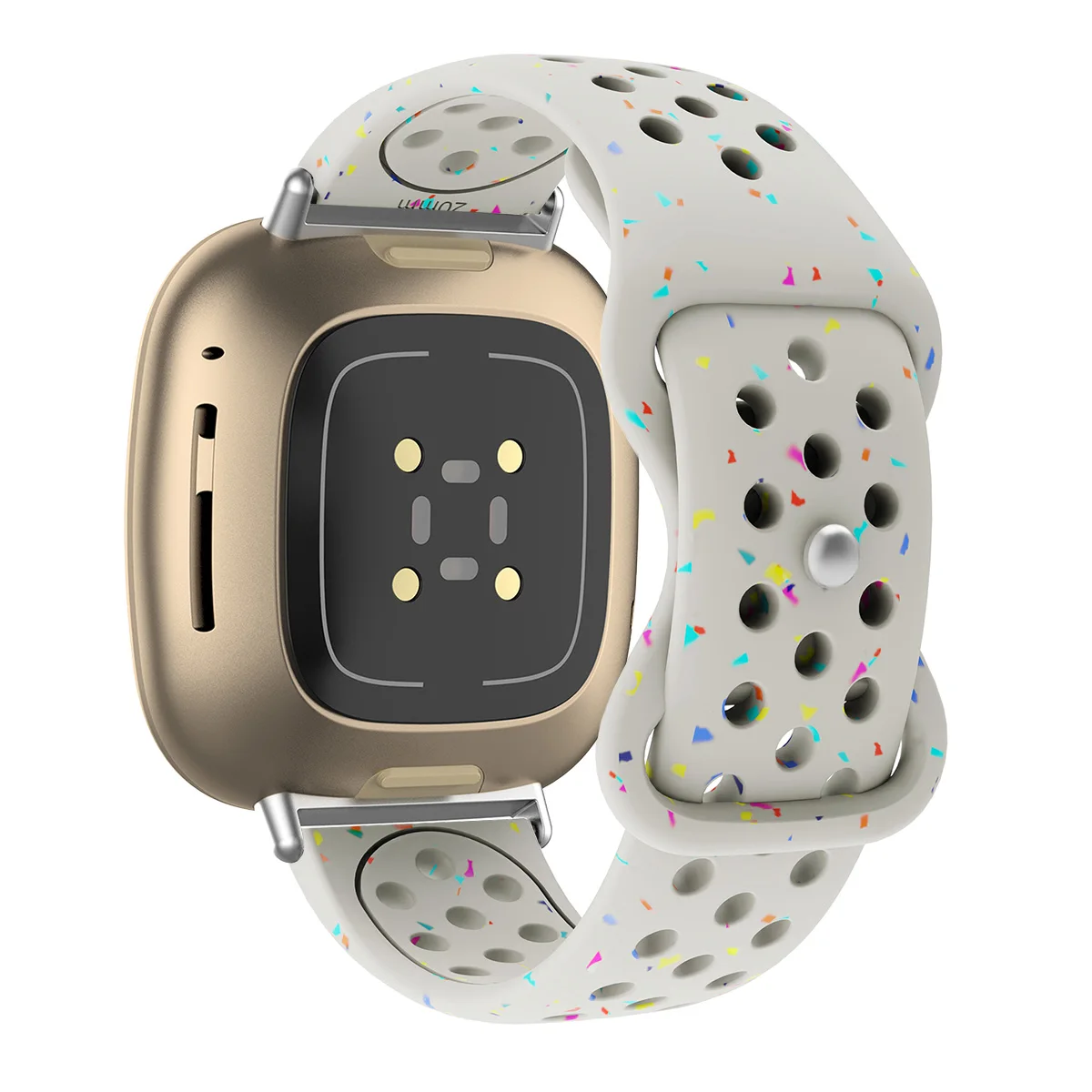 Elastic Eco-Friendly Silicone Sport Strap in Jelly Colors - Smartwatch Accessories