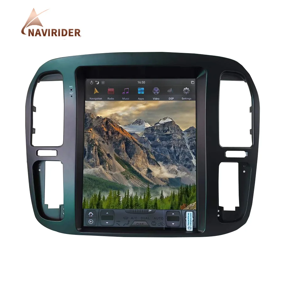 

12.1" Radio Android 11 Tesla Screen For Toyota Land Cruiser 1999 2002 LC100 CarPlay GPS Stereo Car Multimedia Video Player 128GB