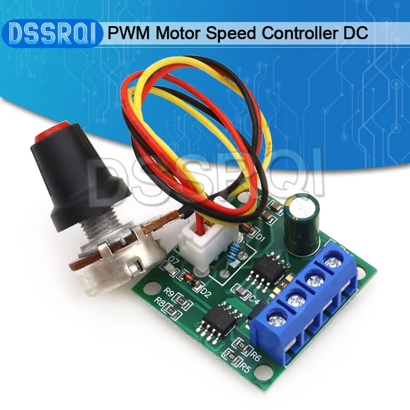 PWMMotorSpeedControllerAutomaticDCMotorRegulatorControlModule