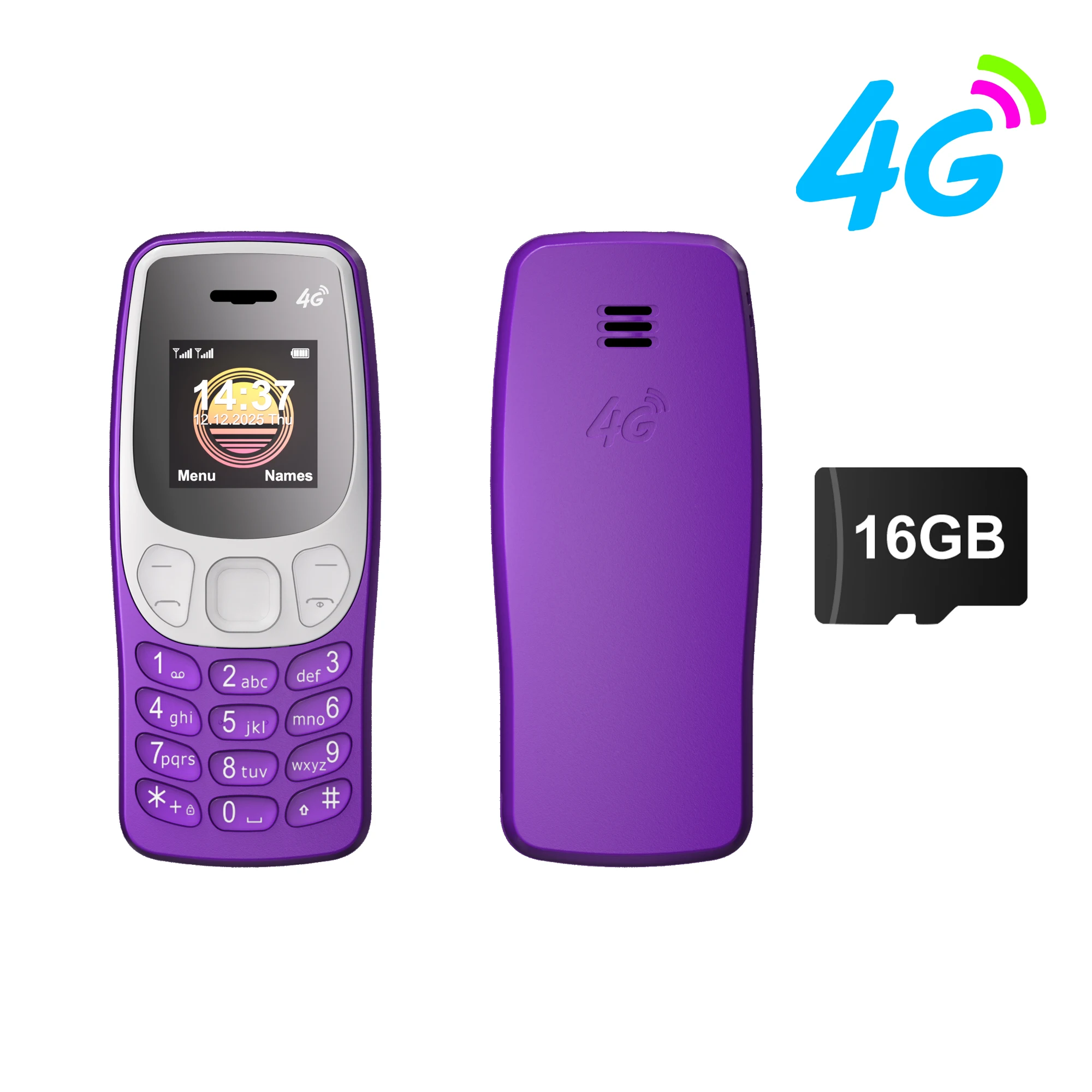 purple N16GB TF card