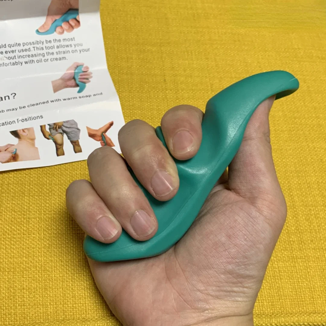 

Mini Thumb Massager Saver for Massage Body Acupressure Point Reflexology Pain Relief Press Trigger Point Body Roller Massager