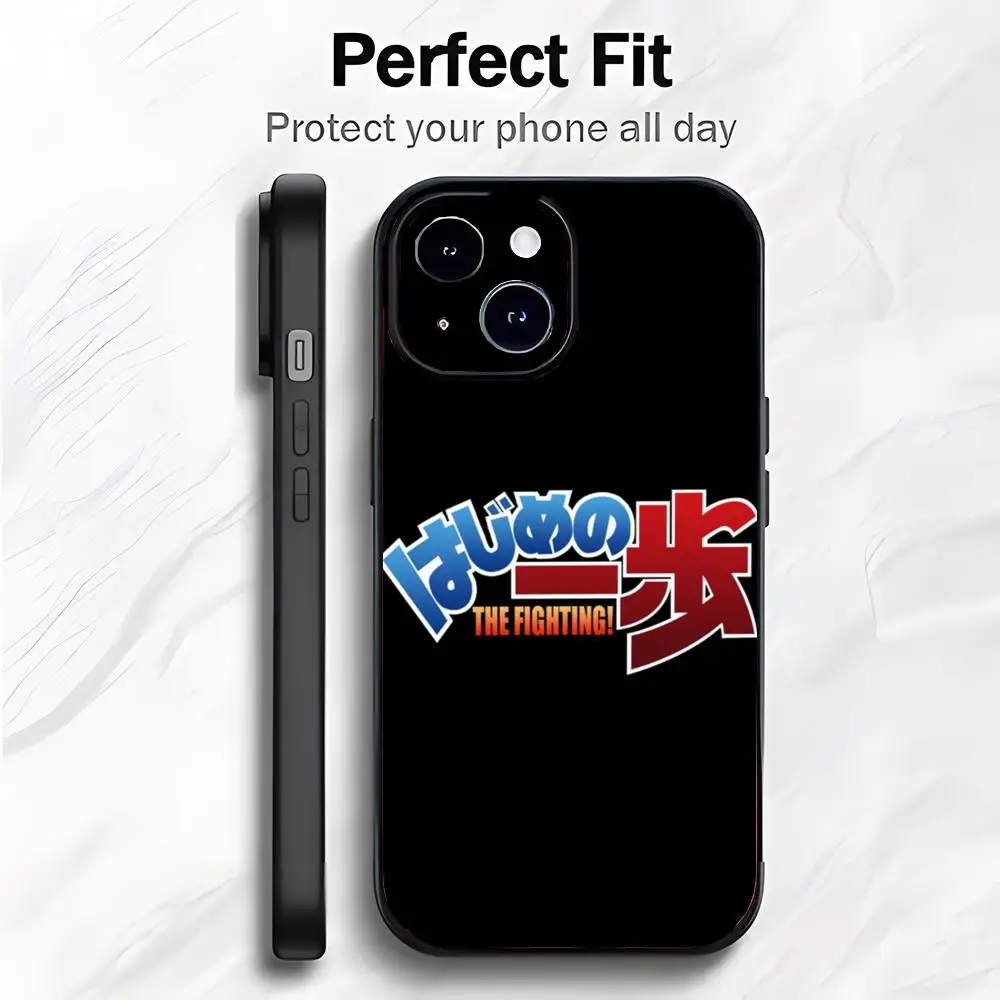 Anime Fighting Spirit Phone Case – Trendy and Lightweight Soft Packaging
