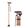 Walking Stick Aluminium Alloy Safety Walking Canes for The Elderly Telescopic with Led Light Folding Walk Crutches Elderly Pole 5