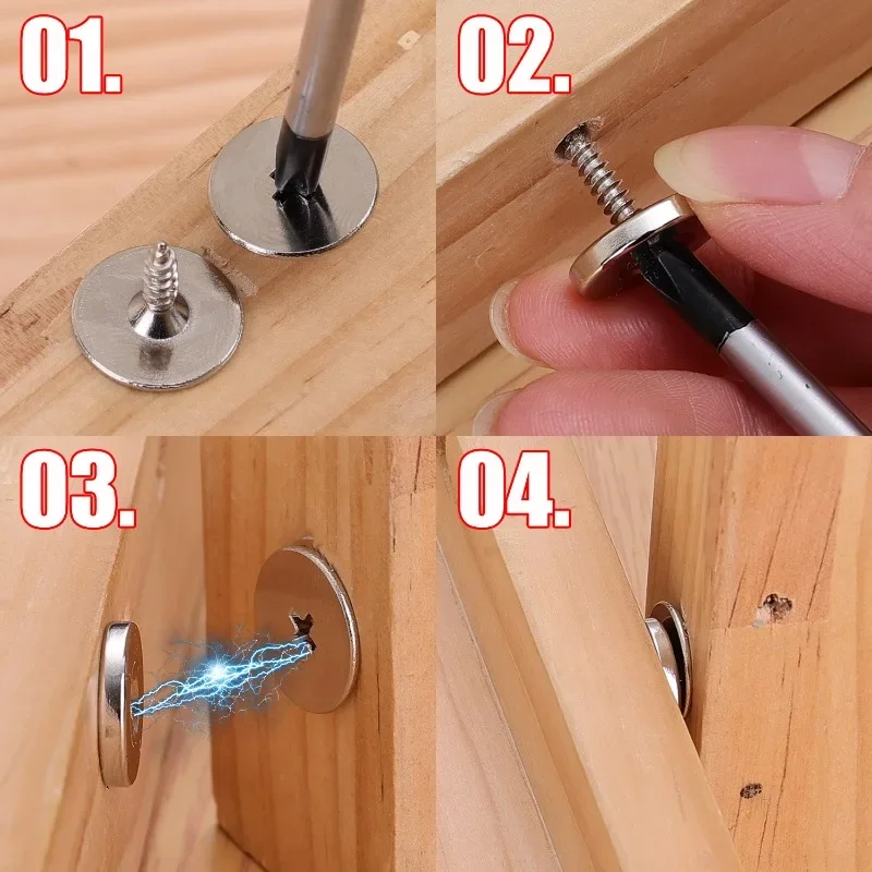 12/1Set Cabinet Door Magnet Small Round Metal Magnetic for Wardrobe Hidden Closing Magnetic Door Catch Closer Furniture Hardware magnetic cabinet catches,door catches,magnetic cabinet latches,cabinet door latch