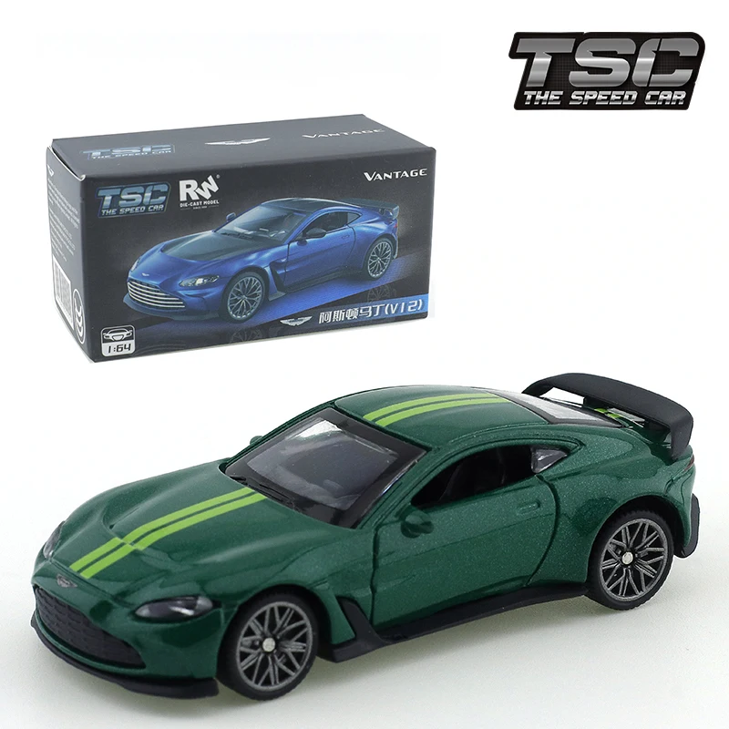 1:64 Die Cast Alloy Car - Aston Martin V12 Replica - Kids & Collectors Gift