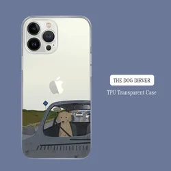 Cute Cartoon Dog Silicone Phone Case - Soft, Durable, and Stylish Cover for iPhone 16 (Style  5)
