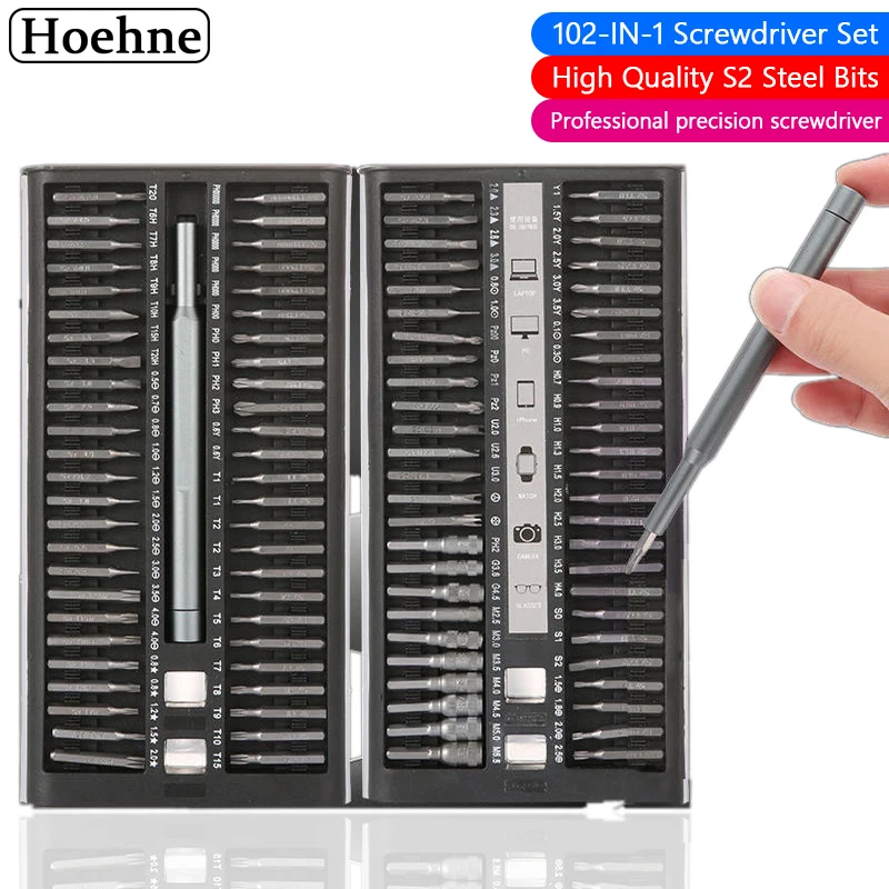

Precision Screwdriver Set Magnetic Triangular Torx Screwdrivers Bits Kits Small Repair Tool for Switch Gamecube Huawei Xiaomi