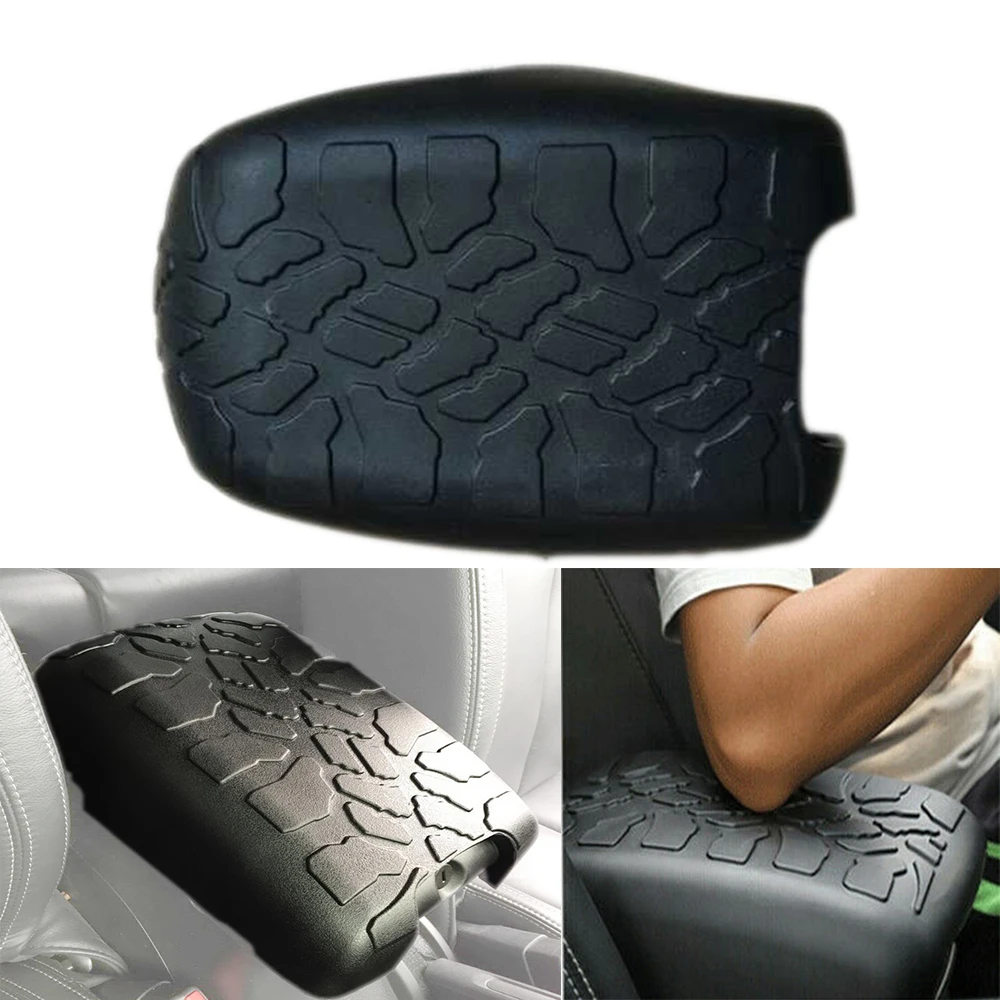 

Tire Tread Armpad Center Console Armrest Cover for Jeep Wrangler JK LANTSUN J144