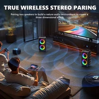 Wireless Karaoke Bluetooth Speaker Subwoofer Portable With Microphone Radio FM Lamp Machine Sound Box Music LED TWS Caixa De Som - Image 6