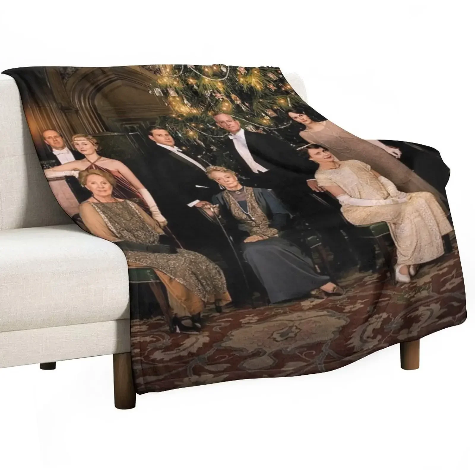 

Downton Abbey Cast Throw Blanket Plaid Soft Plush Plaid Blankets For Sofas Blankets