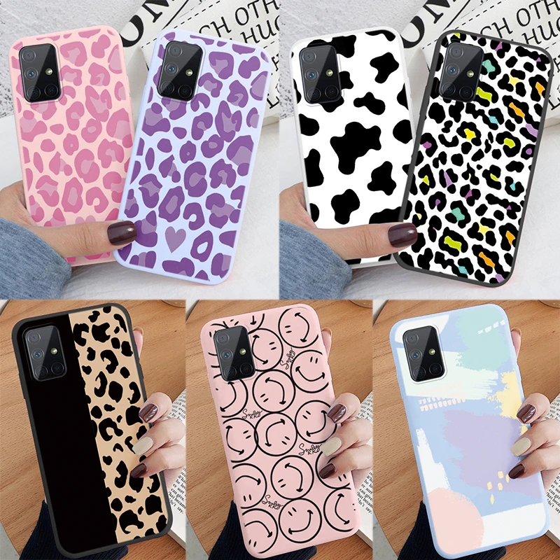 Leopard Print Soft Silicone Protective Phone Case - Stylish Back Cover