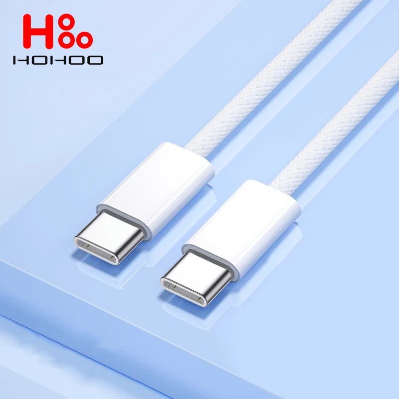 

100W Type C Cable For iPhone 15 Pro Max plus mini USB C Fast Charging Charger Wire Cord For Macbook Samsung Xiaomi Type C Cable