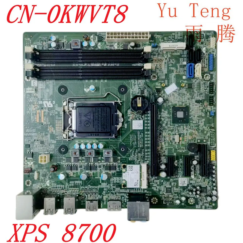 

CN-0KWVT8 For DELL XPS 8700 Desktop Motherboard 0KWVT8 KWVT8 Z87 LGA1150 Mainboard 100% tested fully work