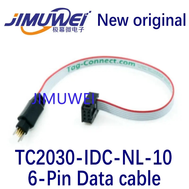 

TC2030-IDC-NL-10 6-Pin Plug-of-Nails Spring-Pin Cable0