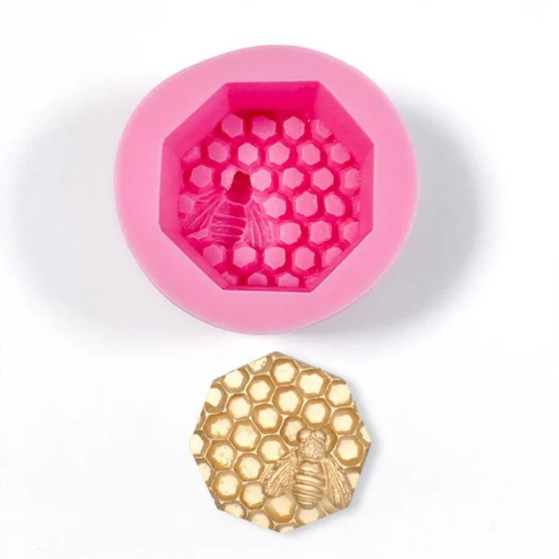 Large Honeycomb Silicone Soap Wax Mold