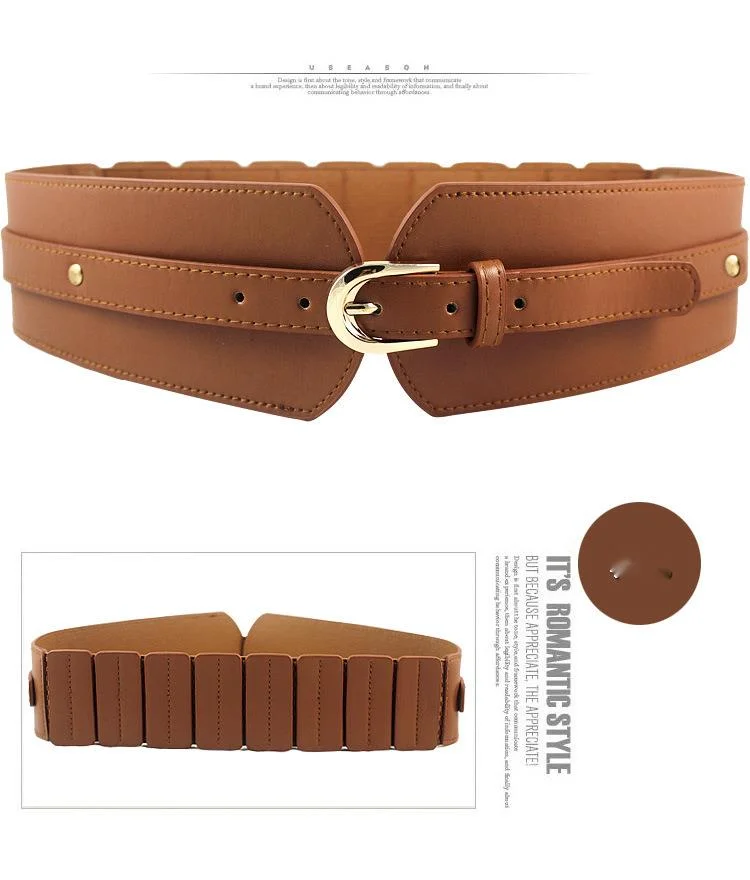 Damen Gürtel Elastisch Breit Für Kleider Und Mäntel_voghion.com