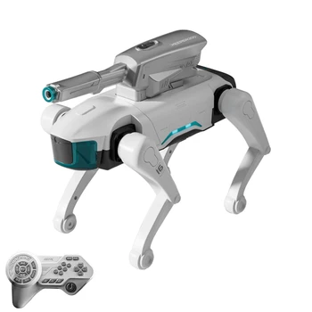 Nuovo multifunzione RC meccanico cane elettrico RC robot intelligente cane acrobatico voce giocattolo educativo robot intelligente giocattolo regali per bambini