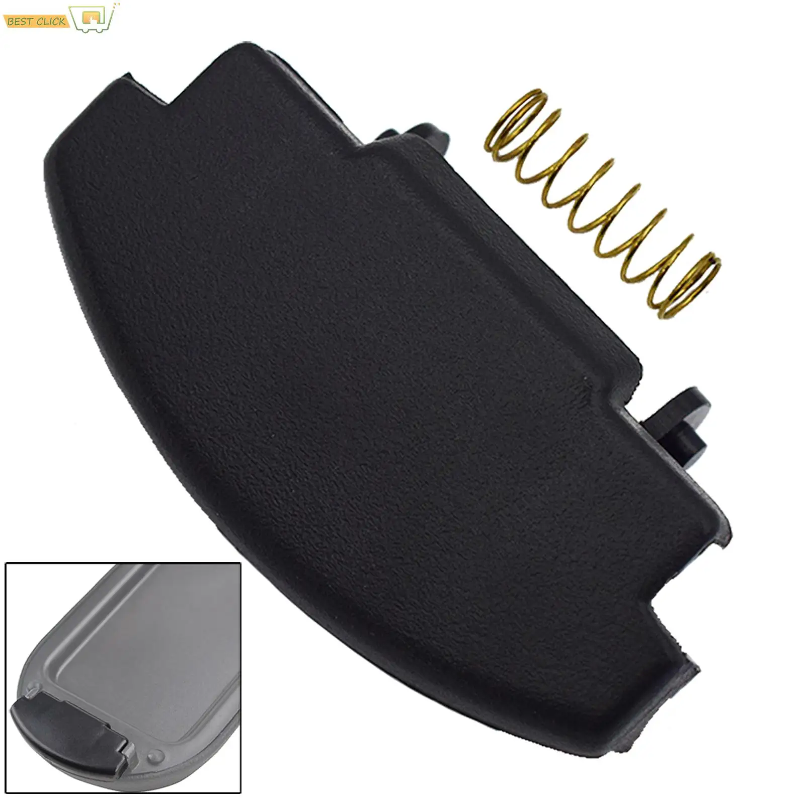 Center Console Latch Lid Lock Armrest For VW Polo 2010 2011 2012 2013 2014 2015 2016 2017 2018 Golf 4 2002 2003 2004 2005 2006