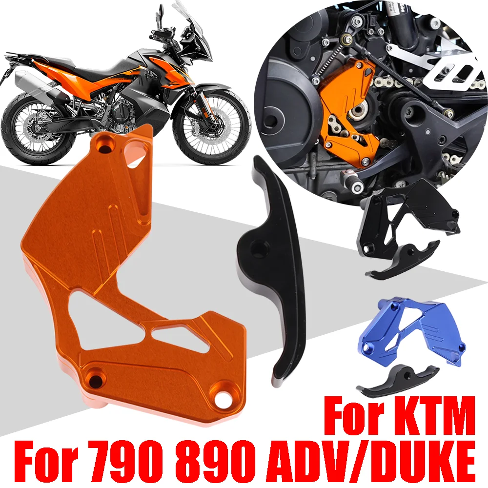 

For KTM 790 890 Adventure S R 790R 790S Duke 790 890 Duke DUKE790 Accessories Front Sprocket Guard Protector Chain Guard Cover