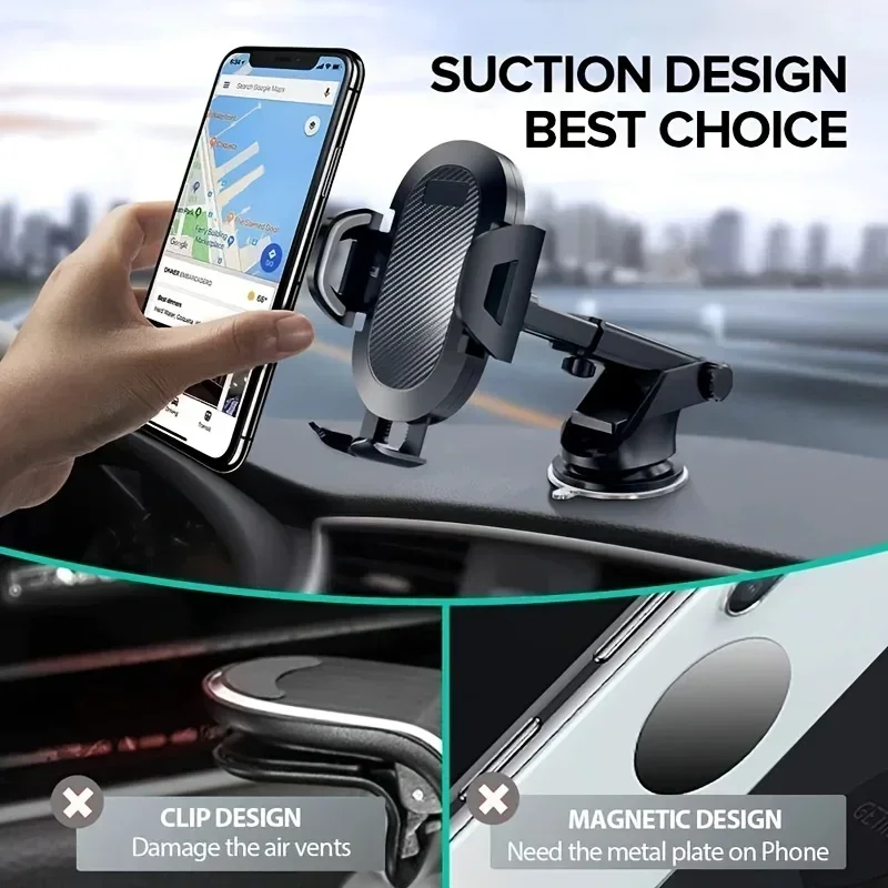 Car Phone Holder Mount Stand For Smartphone GPS Support